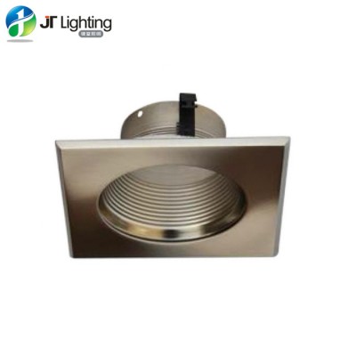 China factort 4 inch square baffle retrofit downlight trim