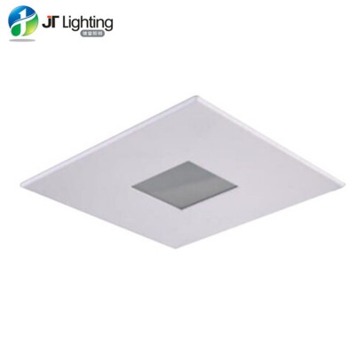 PAR16 or GU10 socket frosted lens  square ground glass shower trim for recessed pot light