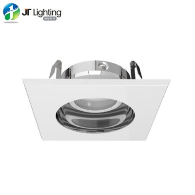 China factory square flat reflector trim 4 Inch Square recessed lighting trim kits